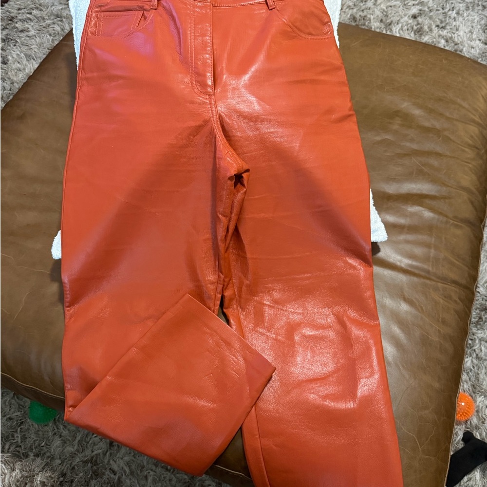Wilfred Flare Orange Jeans